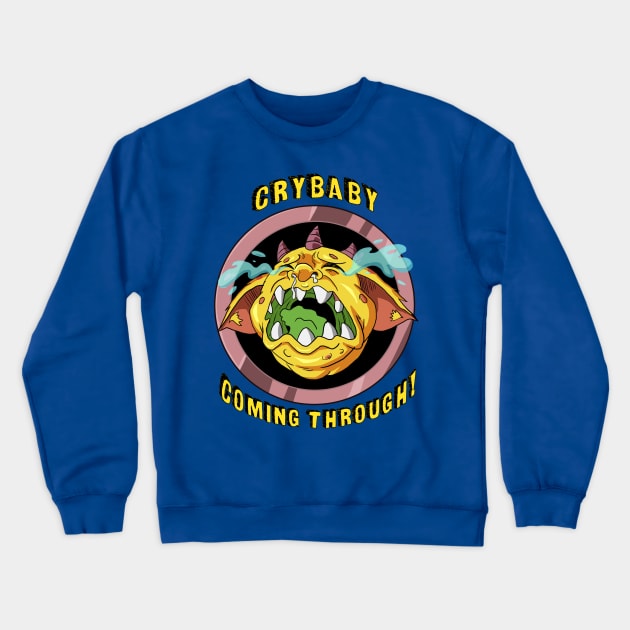 Emotional Orcs - The Crybaby Crewneck Sweatshirt by jazylh